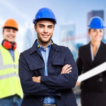 Workers in Hard Hats Resized